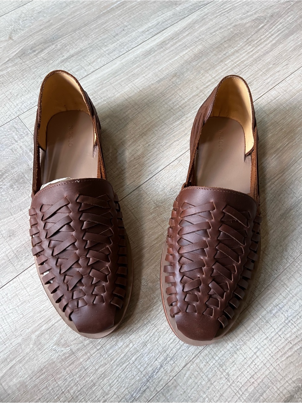New Nisolo Men’s Huaraches Brown